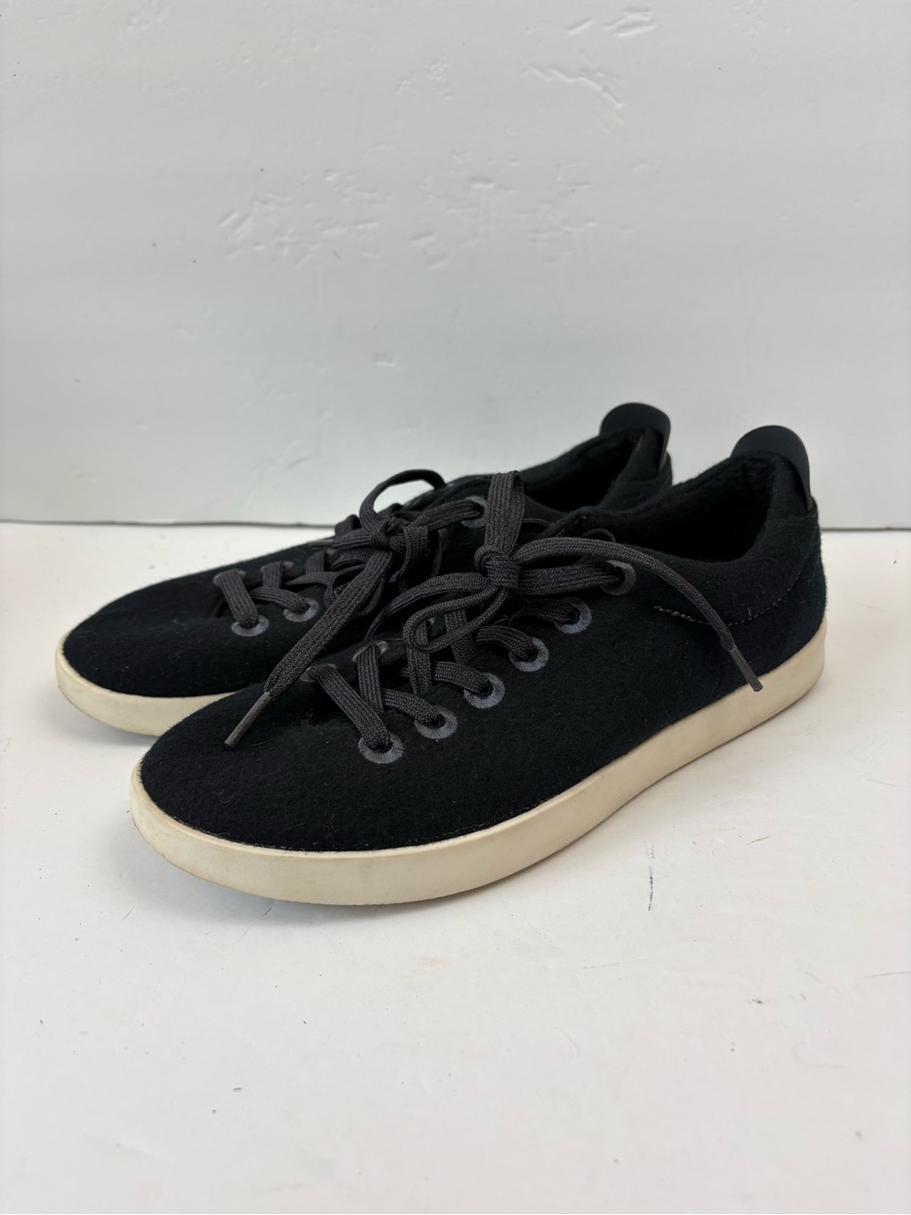 AllBirds Piper Black White Wool Sneakers Women’s Size 10